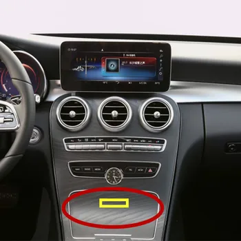 83mm Pismo Emblem Značko za Mercedes Benz AMG Notranjosti sredinski Konzoli, Fob Logotip Avto Styling Opremo 3D Nalepke za C E GLK GLA