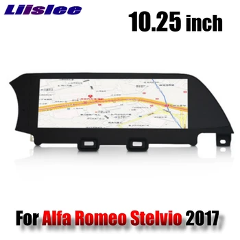 Za Alfa Romeo Stelvio 2017 2018 LiisLee Avto Večpredstavnostna 10.25 inch Android, GPS, WIFI, Avdio Stereo Radio-Navigacijski sistem VODENJA NAVI ZEMLJEVID