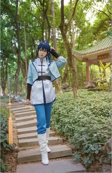 Po meri narejene Yang Jing Hua Spiritpact Anime Cosplay Yang Jing hua cosplay kostum duhovnik nastavite starodavne Kitajske kostum