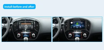 2 din autoradio android 10.0 car audio za Nissan Juke radio coche multimedijski predvajalnik, wifi ogledalo povezavo volan nadzor