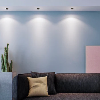 Aisilan LED Vgradni reflektor Ozke Meje lučka doma pozornosti 7.5 odprto luknjo downlight, minimalističen, dnevna soba ro s koncesijo, 93