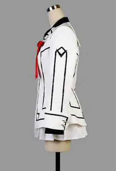 Vampire Knight Cosplay Kostum Yuki Cross Bela ali Črna Ženska Obleka protidopinškega
