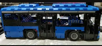 Novo MOC RC Funkcije Napajanja MOC-5161 Avtobus Tehnika Motornih kompleti Stavbe, Bloki, Opeke diy igrača Darilo